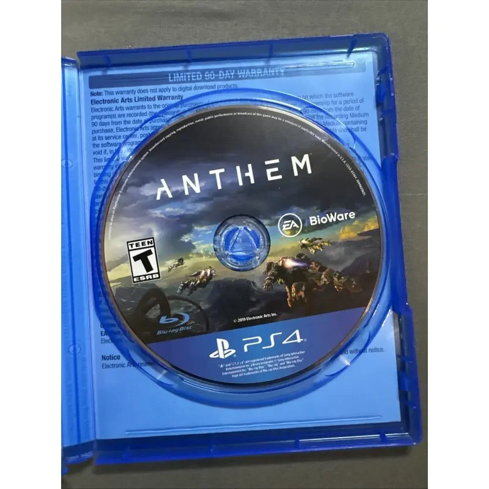 PS4 Anthem Sony Playstation 4